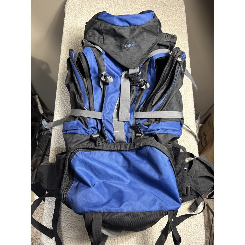 Cabela's Internal Frame Multi Day 65-75L Hiking Backpack Heavy Duty VERY NICE!!!